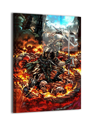 Kabal Wall Art | Mortal Kombat Fan Art | Snapping Turtle Gallery - Snapping Turtle Gallery