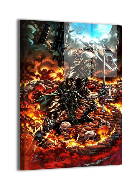 Kabal Wall Art | Mortal Kombat Fan Art | Snapping Turtle Gallery - Snapping Turtle Gallery