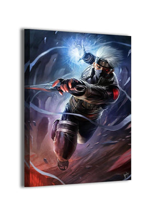 Kakashi Hatake Art | Acrylic, Metal & Canvas [variant_option1] Print, Premium Wall Art by Snapping Turtle Gallery