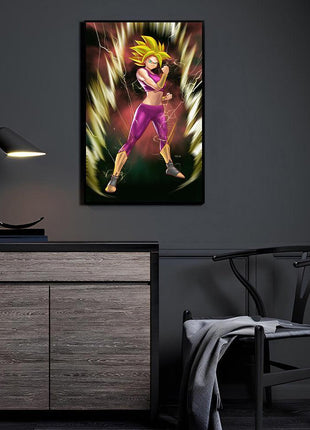 Kefla Wall Art | Dragon Ball Fan Art | Snapping Turtle Gallery - Snapping Turtle Gallery