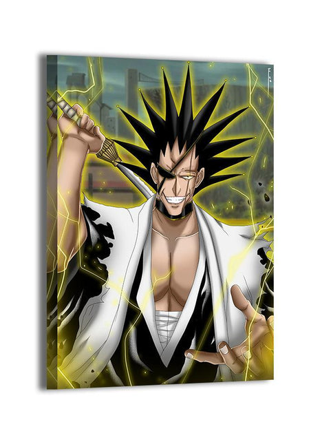 Kenpachi Zaraki Wall Art | Bleach HD Acrylic, Metal & Canvas Print - Snapping Turtle Gallery