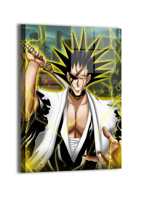 Kenpachi Zaraki Wall Art | Bleach HD Acrylic, Metal & Canvas Print - Snapping Turtle Gallery