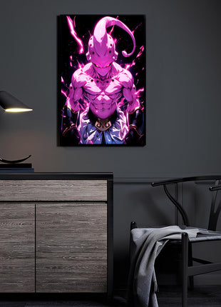 Kid Buu Wall Art | Dragon Ball Fan Art | Snapping Turtle Gallery [variant_option1] Print, Premium Wall Art by Snapping Turtle Gallery