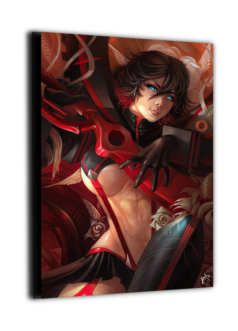 Ryuko Matoi Wall Art | Kill la Kill HD Acrylic, Metal & Canvas Print - Snapping Turtle Gallery