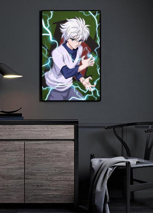 Killua Zoldyck Wall Art | Hunter x Hunter Acrylic, Metal & Canvas - Snapping Turtle Gallery