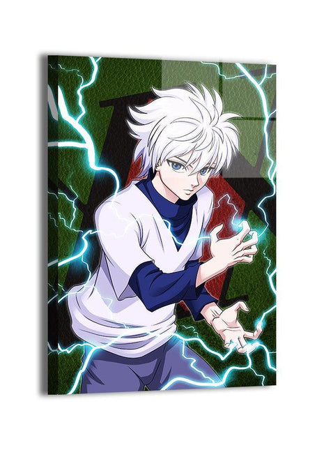 Killua Zoldyck Wall Art | Hunter x Hunter Acrylic, Metal & Canvas - Snapping Turtle Gallery