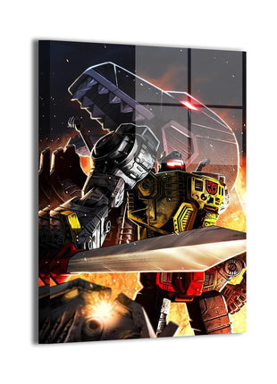 King of the Dinobots Wall Art | Snapping Turtle Gallery [variant_option1] Print, Premium Wall Art by Snapping Turtle Gallery