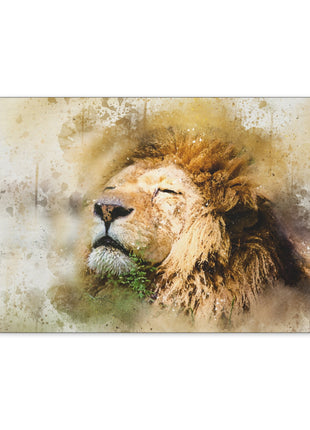 King of the Wild – Majestic Lion Wall Art | STG Collection - Snapping Turtle Gallery