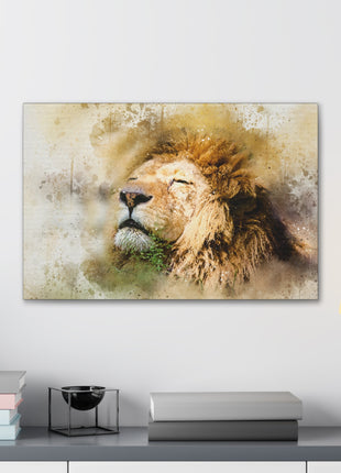 King of the Wild – Majestic Lion Wall Art | STG Collection - Snapping Turtle Gallery
