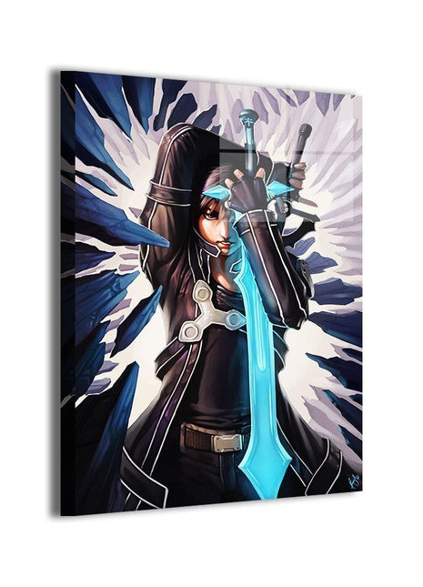 Kirito Wall Art | Sword Art Online HD Acrylic, Metal & Canvas Print - Snapping Turtle Gallery