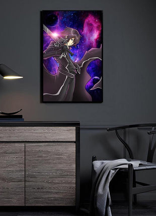 Kirito Wall Art | Sword Art Online HD Acrylic, Metal & Canvas Print - Snapping Turtle Gallery