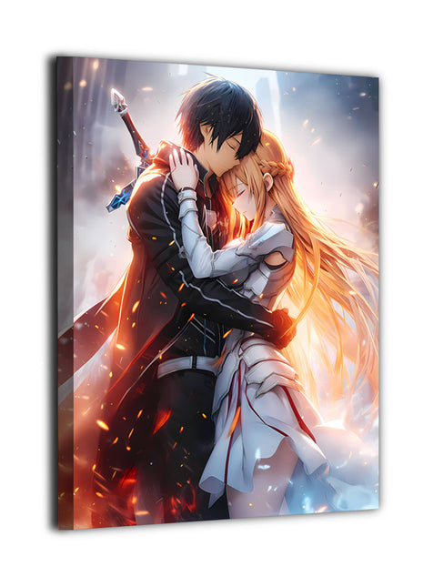 A Legendary Anime Love Story Wall Art