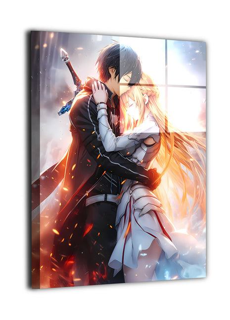 A Legendary Anime Love Story Wall Art
