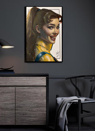 Phasing Through Wall Art