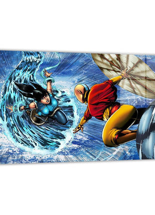 Korra Aang Avatar Art | Acrylic, Metal & Canvas [variant_option1] Print, Premium Wall Art by Snapping Turtle Gallery