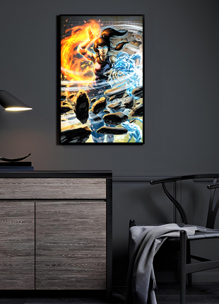 Korra Avatar Art | Acrylic, Metal & Canvas [variant_option1] Print, Premium Wall Art by Snapping Turtle Gallery
