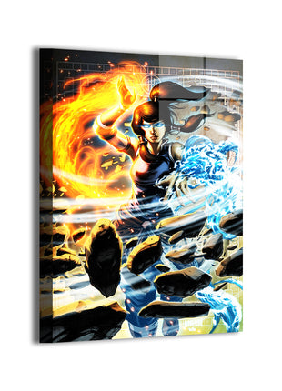 Korra Avatar Art | Acrylic, Metal & Canvas [variant_option1] Print, Premium Wall Art by Snapping Turtle Gallery