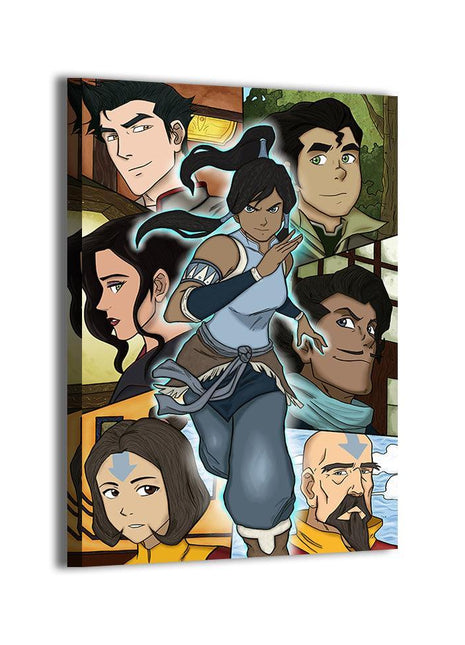 Korra and gang Wall Art | STGCollection [variant_option1] Print, Premium Wall Art by Snapping Turtle Gallery
