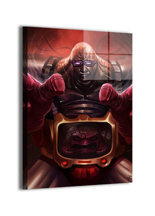 Krang Wall Art | TMNT Fan Art | Snapping Turtle Gallery [variant_option1] Print, Premium Wall Art by Snapping Turtle Gallery