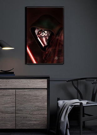 Kylo Ren Wall Art | Dark Heir | Snapping Turtle Gallery [variant_option1] Print, Premium Wall Art by Snapping Turtle Gallery