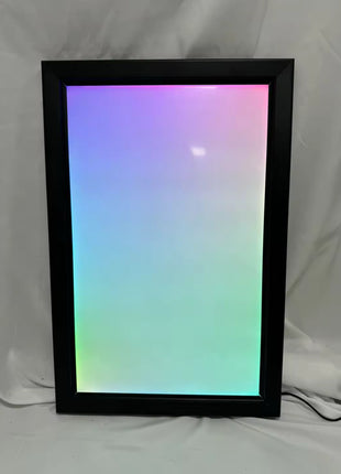 16x24 LED Display Frame | RGB + White Lightbox Frame | STGCOLLECTION - Snapping Turtle Gallery