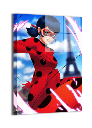 Ladybug Wall Art | Miraculous Ultra-HD Acrylic, Metal & Canvas Print - Snapping Turtle Gallery
