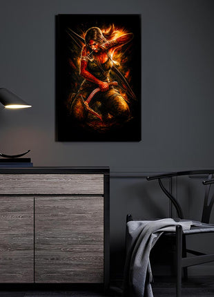 Tomb Raider's Draw Wall Art