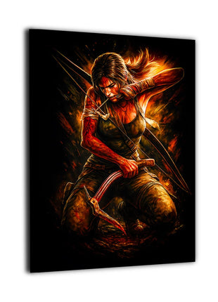 Tomb Raider's Draw Wall Art