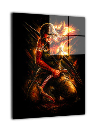 Tomb Raider's Draw Wall Art