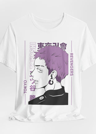 Lavender Resolve Shirt | Tokyo Revengers Fan Art | Snapping Turtle Gallery [variant_option1] Print, Premium Wall Art by Snapping Turtle Gallery