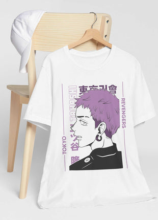 Lavender Resolve Shirt | Tokyo Revengers Fan Art | Snapping Turtle Gallery [variant_option1] Print, Premium Wall Art by Snapping Turtle Gallery