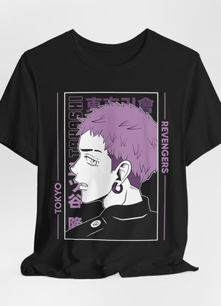 Lavender Resolve Shirt | Tokyo Revengers Fan Art | Snapping Turtle Gallery [variant_option1] Print, Premium Wall Art by Snapping Turtle Gallery