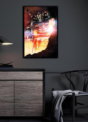 Legendary Defender Wall Art | Voltron Wall Art | Snapping Turtle Gallery - Snapping Turtle Gallery