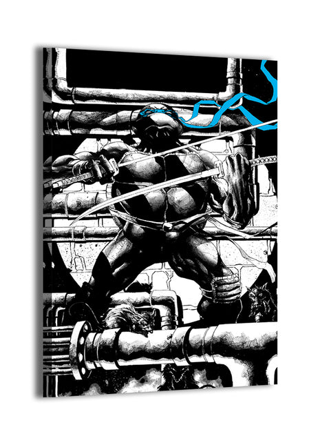 Leonardo Wall Art | TMNT Ultra-HD Acrylic, Metal & Canvas Print - Snapping Turtle Gallery