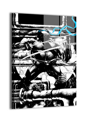Leonardo Wall Art | TMNT Ultra-HD Acrylic, Metal & Canvas Print - Snapping Turtle Gallery