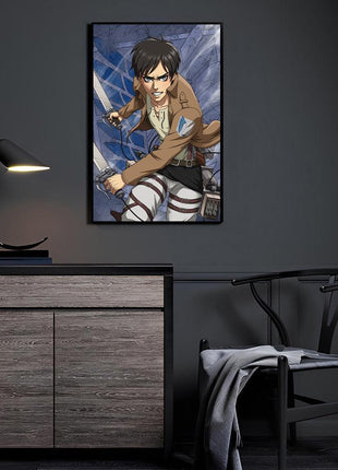 Levi Wall Art | Attack on Titan Fan Art | Snapping Turtle Gallery [variant_option1] Print, Premium Wall Art by Snapping Turtle Gallery