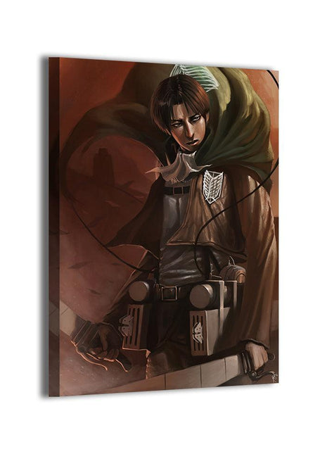 Levi Ackerman Attack on Titan Wall Art | Acrylic, Metal & Canvas - Snapping Turtle Gallery