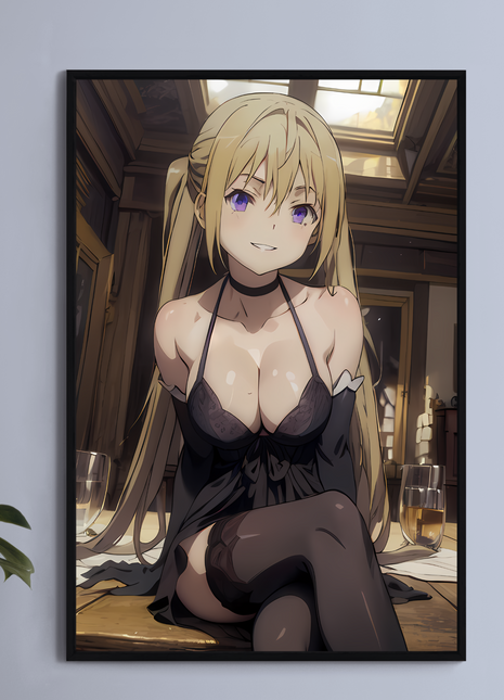 Lieselotte Sherlock Wall Art | Trinity Seven Fan Art | Snapping Turtle Gallery - Snapping Turtle Gallery