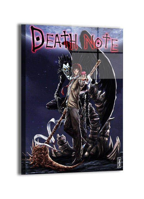 Light Yagami Wall Art | Death Note Fan Art | Snapping Turtle Gallery - Snapping Turtle Gallery