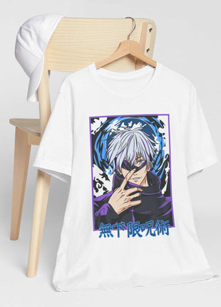 Limitless Sorcerer Anime Shirt | Jujutsu Kaisen Fan Art | Snapping Turtle Gallery [variant_option1] Print, Premium Wall Art by Snapping Turtle Gallery