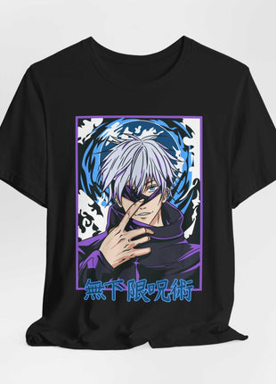 Limitless Sorcerer Anime Shirt | Jujutsu Kaisen Fan Art | Snapping Turtle Gallery [variant_option1] Print, Premium Wall Art by Snapping Turtle Gallery