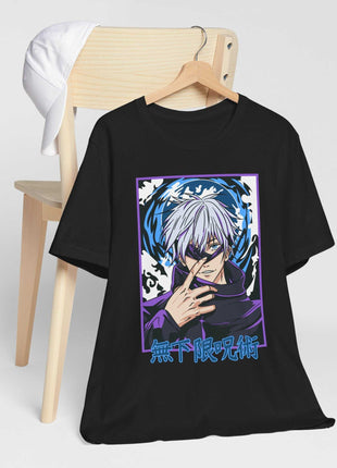 Limitless Sorcerer Anime Shirt | Jujutsu Kaisen Fan Art | Snapping Turtle Gallery [variant_option1] Print, Premium Wall Art by Snapping Turtle Gallery