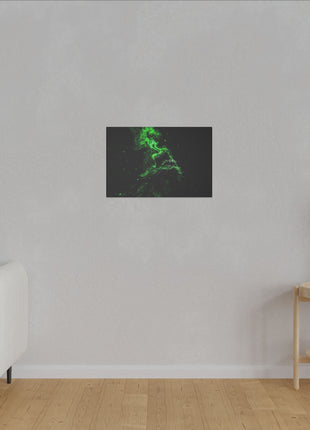 Lion Smoke Art | Acrylic, Metal & Canvas - Snapping Turtle Gallery