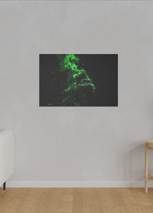 Lion Smoke Art | Acrylic, Metal & Canvas - Snapping Turtle Gallery