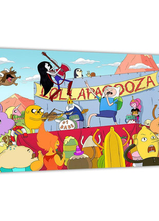 Finn Jake Marceline Art | Acrylic, Metal & Canvas - Snapping Turtle Gallery