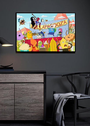 Finn Jake Marceline Art | Acrylic, Metal & Canvas - Snapping Turtle Gallery