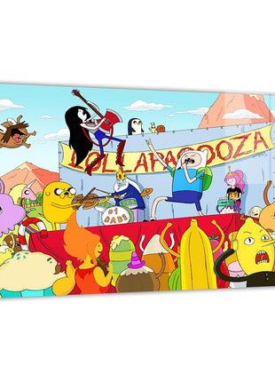 Finn Jake Marceline Art | Acrylic, Metal & Canvas - Snapping Turtle Gallery