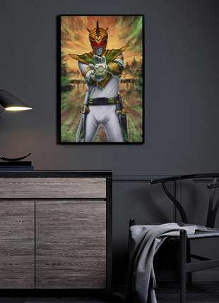 Lord Drakkon Wall Art | Power Rangers Acrylic, Metal & Canvas - Snapping Turtle Gallery
