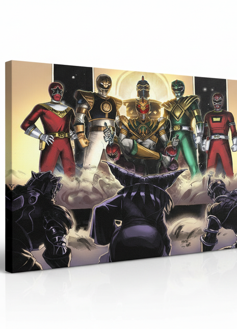 Lord Drakkon Wall Art | Power Rangers Acrylic, Metal & Canvas - Snapping Turtle Gallery
