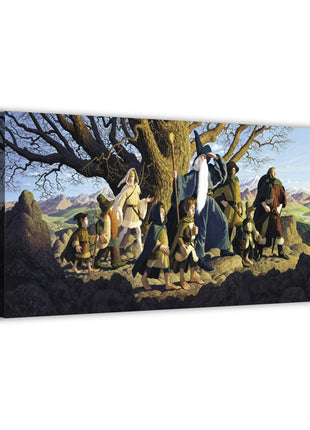 Lord of the Rings Art | Acrylic, Metal & Canvas - Snapping Turtle Gallery